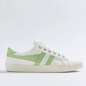 Gola Tennis Mark Cox White and Green Sneakers Size 9 Women's